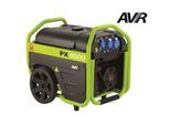 Pramac mobiler Stromerzeuger PX 8000 SXB, Benzinbetrieb, Tankinhalt 48 l, 4,5 kW, 230 V, 69 dB, Hand-/Elektrostart, 1 Steckdose