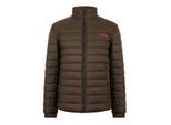 Hugo Heren Horizontale Streep Puffer Jacket (Donkergroen)