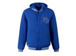 Minoti Heren Afneembare Capuchon Baseballjack (Koninklijk Blauw)