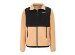 Firetrap Heren Kleurblok Fleece Jacket (Abrikoos)