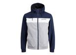 Jack And Jones Heren Kleurblok Gewatteerde Bomberjack (Navy Blazer)