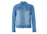 Criminal Damage Heren denim jasje (Blauw)