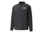 Puma Coach-jas met kraag voor heren (Zwart)