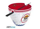 One Piece Ramen Bowl w. chopsticks "Monkey D.Luffy