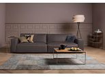Big-Sofa MUSTERRING "LUCIA Mega Sofa, zeitlos, bequem, Breite 292cm, Kontrastnähte", braun (mocca puro), B:292cm H:81cm T:124cm, Flachgewebe FLORIS (100% Polyester);Flachgewebe VALMONT (60% Baumwolle/ 40% Leinen);Microfaser CRONA (100% Polyester), Sofas, Big-Sofa, in vielen Qualitäten und 4 unterschiedlichen Nähten, 3-Sitzer