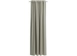 Verdunkelungsvorhang NEUTEX FOR YOU "INSULA", beige (hellbeige), Gardinen, 220cm, Multifunktionsband, 140cm, Polyester, Uni-Dimout für starke Verdunklung, nach Maß, B:140cm H:220cm