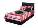 Tagesdecke, rot, B:175cm L:225cm, Polyester, WESTFALIA SCHLAFKOMFORT, Tagesdecken