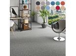 Teppichboden OTTO HOME "Fortis, Schlinge, Gesamthöhe 5 mm, Made in Netherlands", grau (anthrazit), B:400cm L:125cm, Kunstfaser, Teppiche, meliert, Breite 400 cm, strapazierfähig, Wohnzimmer