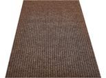 Läufer ANDIAMO "Marlo, Made in Belgium", beige, B:100cm H:7mm L:300cm, Obermaterial: 100% Polypropylen, Teppiche, Schmutzfangläufer, Schmutzfangläufer, gestreift, robust, In- und Outdoor geeignet
