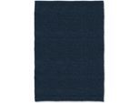 Wollteppich "Junika", blau (dunkelblau), B:200cm H:8mm L:300cm, Polyester, Wolle, SCHÖNER WOHNEN-KOLLEKTION, Teppiche, Indoor, natürliches Material