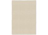 Wollteppich "Junika", beige (creme), B:170cm H:8mm L:240cm, Polyester, Wolle, SCHÖNER WOHNEN-KOLLEKTION, Teppiche, Indoor, natürliches Material