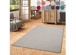 Teppich OTTO HOME "Fortis, Schlinge, Made in Netherlands", grau (taupe), B:300cm H:5mm L:300cm, Kunstfaser, Teppiche, Teppich, Uni Farben, gekettelt, auch als Läufer, strapazierfähig, Wohnzimmer