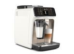 PHILIPS Kaffeevollautomat "EP5547/90 5500 Series, 20 Kaffeespezialitäten (heiß oder eisgekühlt)", weiß (chrom, weiß), B:24,6cm H:37,1cm T:43,3cm, Kaffeevollautomaten, LatteGo-Milchsystem, SilentBrew Technologie, Kaffeevollautomat, Topseller