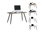 VCM Schreibtisch Computertisch Bürotisch Skandanivischer Retro Look Salia 138x50 cm