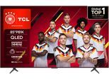 TCL QLED-Fernseher "85P81KXB", Energieeffizienz: F (A-G), schwarz, 85, Fernseher, 144Hz, Multi-HDR, Dolby Vision, Game Master, Smart TV, Apple TV, ONKYO, Topseller