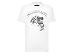 Embroidered Round Neck T-Shirt Lion