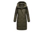 Marikoo dames winterjas Laryaa – lang, warm & met afneembare capuchon