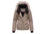 Marikoo dames gewatteerde winterjas Nadiraa met 2-in-1 design & capuchon