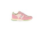 Blauer Rosa Polyurethaan Dames Sneaker