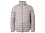 Aquascutum Heren Mock Neck Active Gewatteerd Jasje (Grijs)