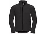 Russell Heren waterbestendig & winddicht Softshell-jasje (Zwart)