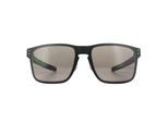 Oakley Rechteckige Unisex Matt Schwarz Prizm Grau Sonnenbrille