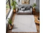 Muratap Loom uni effen vloerkleed uni kleur zilver woonkamer slaapkamer tapijt