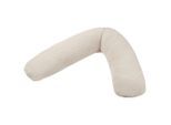 Theraline Stillkissen Dodo Premium, Sand, Textil, 30 L, Füllung: Polystyrol, 180 cm, Oeko-Tex® Standard 100, Bezug abnehmbar, waschbar, schadstoffgeprüft, mit Reißverschluss, Füttern, Stillen, Stillkissen