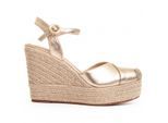 Montevita Wedge Sparto Wesparto4 in Goud