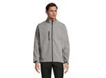SOLS Heren Relax Soft Shell Jas (Grijze Melange)