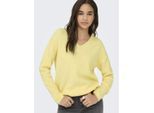 Only Onlcamilla v-neck l/s pullover knt