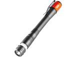 LED Taschenlampe NEBO "Nebo INSPECTOR™ 500+ Flex", schwarz (grau), H:15,6cm L:1,9cm T:2cm, Aluminium, Mobilleuchten, Flexibel mit Akku- oder Batteriebetrieb nutzbar