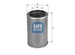 UFI Luftfilter 2713500 Filtereinsatz 227mm für Ford Mercedes