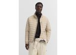 Bugatti Herren Blouson met stretch en gewatteerd effect, opstaande kraag