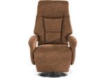 TV-Sessel SIT & MORE "Enjoy", braun (cognac), B:74cm H:109cm T:77cm, Luxus-Microfaser (100% Polyester);Luxus-Kunstleder;NaturLEDER (echtes Rindsleder), Sessel, TV-Sessel, in Größe S, wahlweise mit Motor und Aufstehhilfe