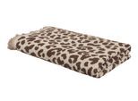 Strandtuch OTTO HOME "Tiffani, Leopardenmuster, Premium Strandtücher 2-tlg, 500 gr/m²", beige, B:180cm L:90cm, Frottier, Obermaterial: 100% Baumwolle, Handtücher, Strandtuch, 90x180 cm, Animal Print, Leo, modern, mit Fransen