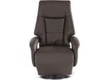 TV-Sessel SIT & MORE "Enjoy", braun (mokka), B:74cm H:113cm T:77cm, Luxus-Kunstleder;NaturLEDER (echtes Rindsleder);Luxus-Microfaser (100% Polyester);Liegefläche ausgezogen: 168 cm, Sessel, TV-Sessel, in Größe L, wahlweise mit Motor und Aufstehhilfe