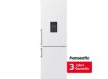 HANSEATIC Kühl-/Gefrierkombination "HKGK18560CD", Energieeffizienz: C, silber (weiß), Rechtsanschlag, wechselbar, Kühlschränke, inkl. 3 Jahre Herstellergarantie, Kühl-/Gefrierkombination