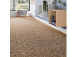 Teppichboden ANDIAMO "Matz, Schlinge, Gesamthöhe 6 mm, Luxusklasse LC1", braun, B:500cm L:400cm, Kunstfaser, Teppiche, Teppichboden, meliert, Breite 400 cm oder 500 cm, strapazierfähig & pflegeleicht