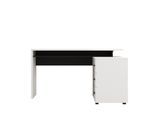 Schreibtisch HOME AFFAIRE "Arhimed", weiß (opaque weiß), B:137,5cm H:75cm, Tische, Schreibtisch, zeitlos und praktisch, Home Office geeignet