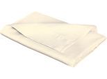 Betttuch FLEURESSE "Colours", beige (creme), B:160cm L:260cm, Mako-Satin, Obermaterial: 100% Baumwolle, Bettlaken, Betttuch, offenes Bettlaken