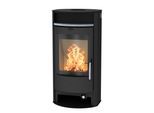 Kaminofen FIREPLACE "»Parma Stahl«, Dauerbrand geprüft, Lieferung bis ins Wohnzimmer", schwarz, Kaminöfen, Kaminofen, geprüft, für Anthrazit Nuss 3 geeignet, Exklusiv, schwarz