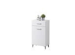 Schuhschrank HOME AFFAIRE "Como, Schuhkommode, Schuhregal, Höhe 105 cm", weiß (opaque weiß), B:58cm H:104,5cm T:35cm, Holzwerkstoff, MDF, Schränke, Schuhschrank, in Opaque Weiß mit MDF-beschichtet Fronten, modernes Design