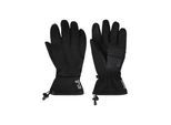 Skihandschuhe JACK WOLFSKIN "INS HIKE GLOVE", Herren, Gr. XL, schwarz, Polyester, Handschuhe Skihandschuhe, Wanderhandschuhe, warm, touchscreen-kompatibel