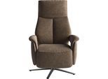 TV-Sessel SIT & MORE "TV Lazy", braun, B:75cm H:115cm T:85cm, 100% Polyester, Sessel, TV-Sessel, mit Herz-Waage-Positon und 3 Motoren