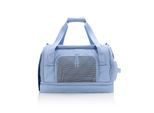 Tiertransporttasche HEYS "Heys Pawsenger", Gr. B/H/T: 45cm x 28cm x 25cm, blau (light blau), Kunststoff, Polyester, Tiertransportbehälter Tiertransporttasche, Tierkoffer, Tiertragetasche, handgepäcktauglich gemäß IATA-Empfehlung