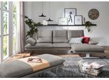 Ecksofa W.SCHILLIG "broadway, Designsofa mit tollem Sitzkomfort, L-Form", grau (grau s22), B:291cm H:94cm T:164cm, Flachgewebe S22 (100% Polyester), Sofas, Ecksofa, Sitztiefenverstellung, Kopfteil- & Seitenteilverstellung, Breite 291cm