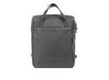Laptoprucksack MARGELISCH "LENE-1", Damen, Gr. B/H/T: 28cm x 39cm x 10cm, onesize, schwarz, Leder, Rucksäcke Laptoprucksack, aus LWG zertifiziertem Leder