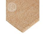 Teppichboden ANDIAMO "Catania, Velours, Gesamthöhe 7,5 mm, Luxusklasse LC1", beige (dunkelbeige), B:500cm L:200cm, Kunstfaser, Teppiche, meliert, Breite 400 cm oder 500 cm, strapazierfähig & pflegeleicht