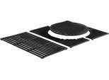 Grillrost ENDERS "Switch Grid Hyde 4", schwarz, B:42cm H:1cm L:64cm, Emaille, Grillroste